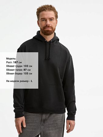 Худи унисекс Condor, черное, размер XL