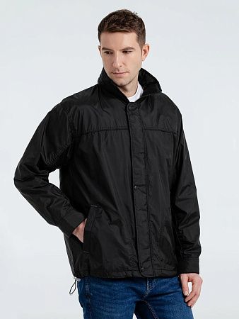 Ветровка мужская Mistral 210, черная, размер XXL