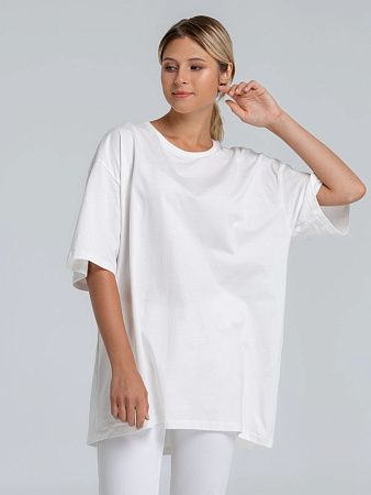Футболка оверсайз «Чистая соль», молочно-белая, размер 44-46