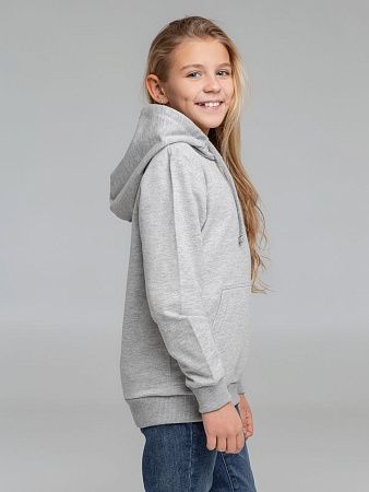 Худи детское Kirenga Kids 2.0, серый меланж, размер 14 лет (154-164 см)