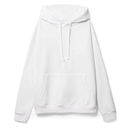 Худи унисекс Tuloksa 280, белое, размер XS