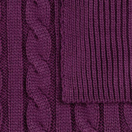 Шарф Heat Trick, баклажановый