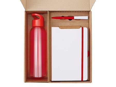 Набор «Bitetime» с бутылкой для воды, блокнотом, ручкой и ланчбоксом