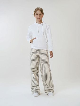 Худи детское Kirenga Kids 2.0, белое, размер 8 лет (118-128 см)