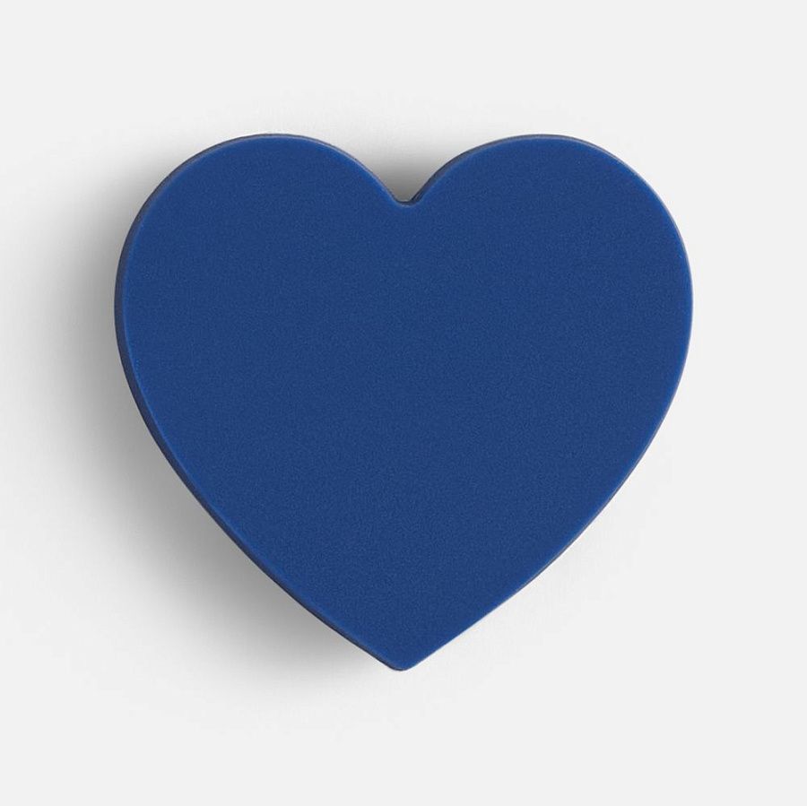 Джибитс из ПВХ «Сердце», синий