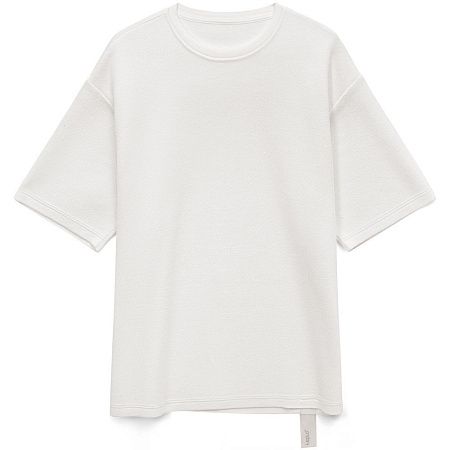 Джемпер с коротким рукавом Siluetti Volumica, молочно-белый, размер XS/S