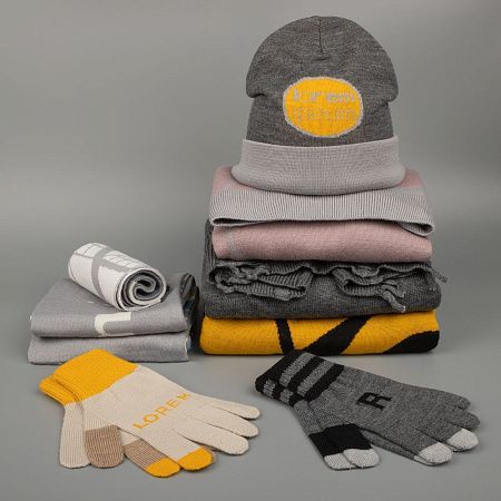 Сенсорные перчатки на заказ Guanti Tok, акрил, размер L/XL