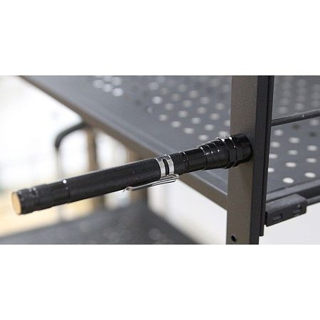 Фонарь телескопический Tools Flashlight с магнитом, чёрный