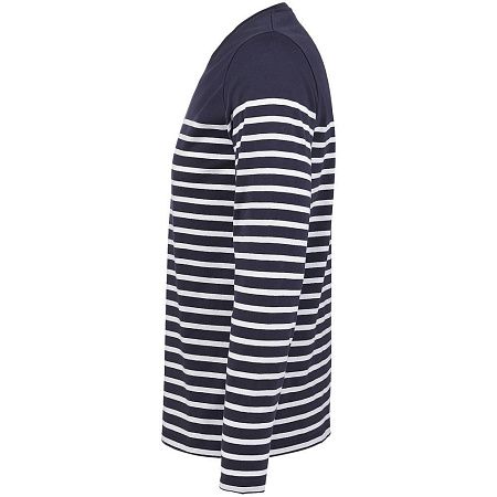 Футболка мужская с длинным рукавом Matelot LSL Men, синяя с белым, размер S