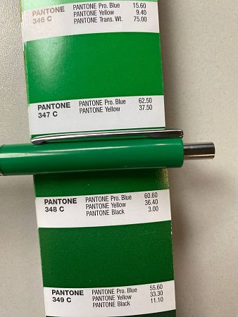 Ручка шариковая, пластиковая, BEST TOP NEW, зеленая