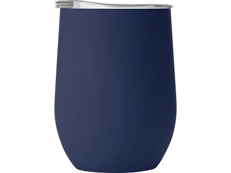 Вакуумная термокружка «Sense Gum», непротекаемая крышка, soft-touch