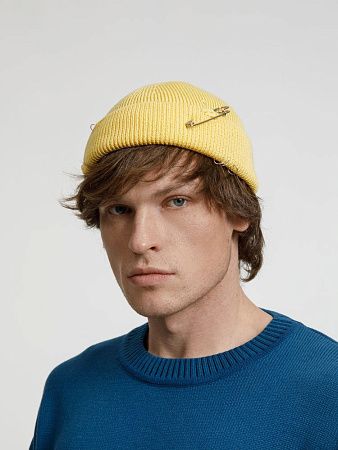 Шапка Pricker, желтая (попкорн)