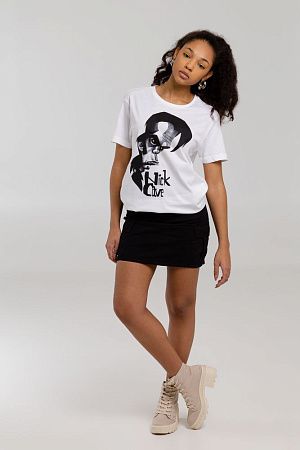 Футболка «Меламед. Nick Cave», белая, размер S