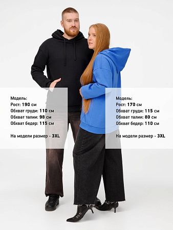 Худи Kirenga Heavy 2.0, черное, размер L