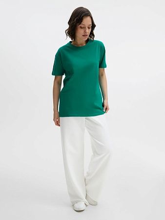 Футболка унисекс Regent 150, зеленая (изумрудная), размер M