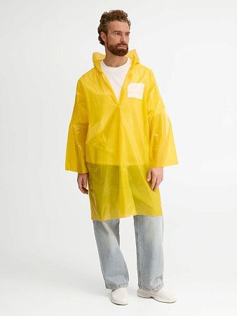 Дождевик-плащ CloudTime с печатью в один цвет на заказ
