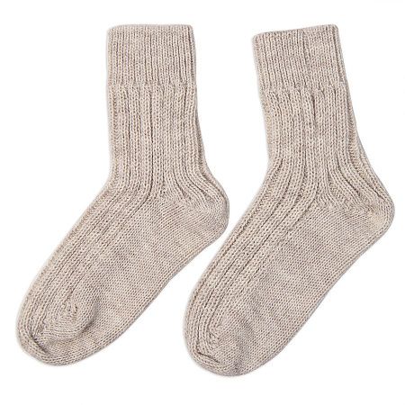 Носки вязаные НАСВЯЗИ© шерсть/акрил