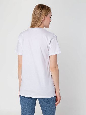 Футболка унисекс T-Bolka 160, белая, размер M