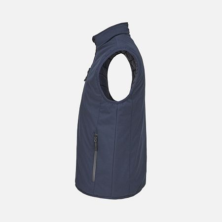 Жилет софтшелл унисекс Falcon BW, синий, размер XS