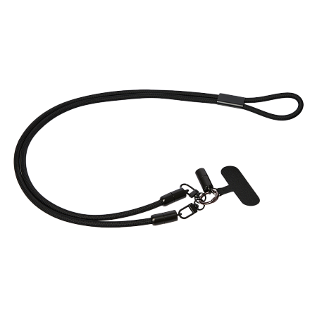 Кабель-ланьярд Voltrix, черный