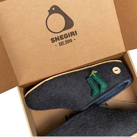 Домашние валенки Cant, черные, размер 47