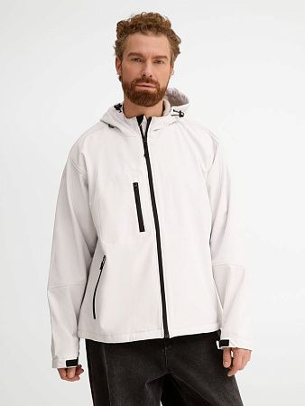 Куртка мужская с капюшоном Replay Men 340, белая, размер M