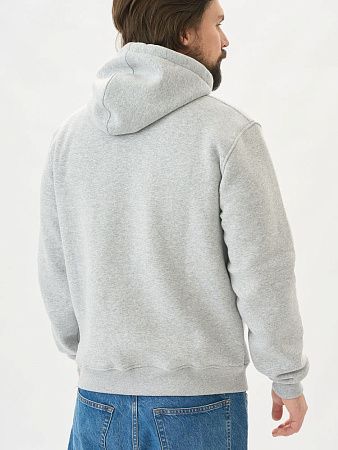 Худи Premium Heavy, серый меланж, размер 3XL