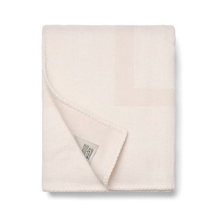 Плед VINGA Monogram из переработанного полиэстера GRS, 170x130 см