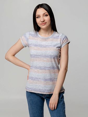 Футболка женская Rayet Lady двусторонняя, оранжевая с фиолетовым, размер S