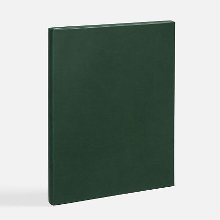 Ежедневник Flat Maxi, недатированный, зеленый, ver.2