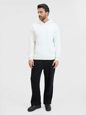 Худи унисекс оверсайз Songo, молочно-белое, размер XS/S