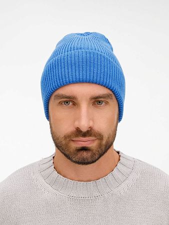Шапка Nobilis Mono, синяя (аква)