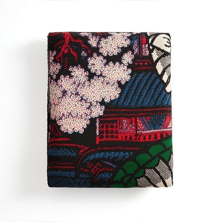 Плед Multicolor Net на заказ, S, акрил