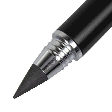 Ручка шариковая и вечный карандаш ETERNITY, металлическая, черная, матовая