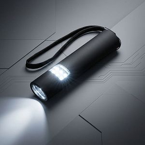 Магнитный фонарик «Tau mini», 10 диодов, цвет: черный