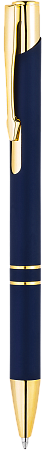 Ручка KOSKO SOFT GOLD Темно-синяя 1029.14