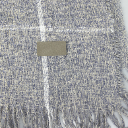 Шеврон Rectangle NUBA размер 50*70 мм, светло-серый, со скругленными углами