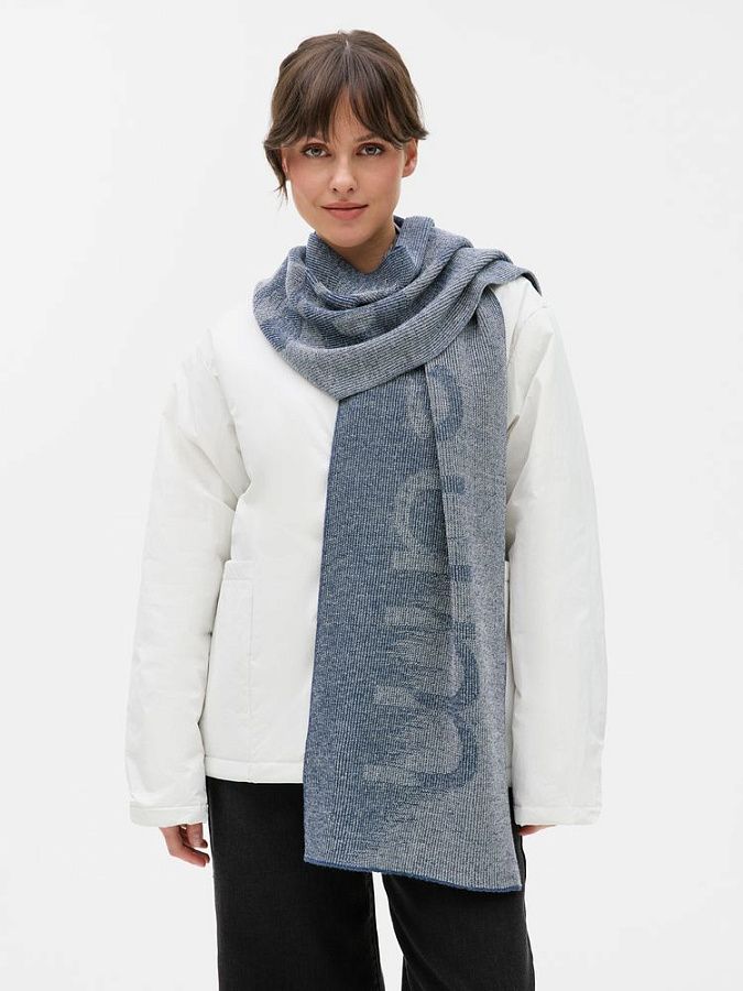 Шарф Denim XL на заказ, полушерсть
