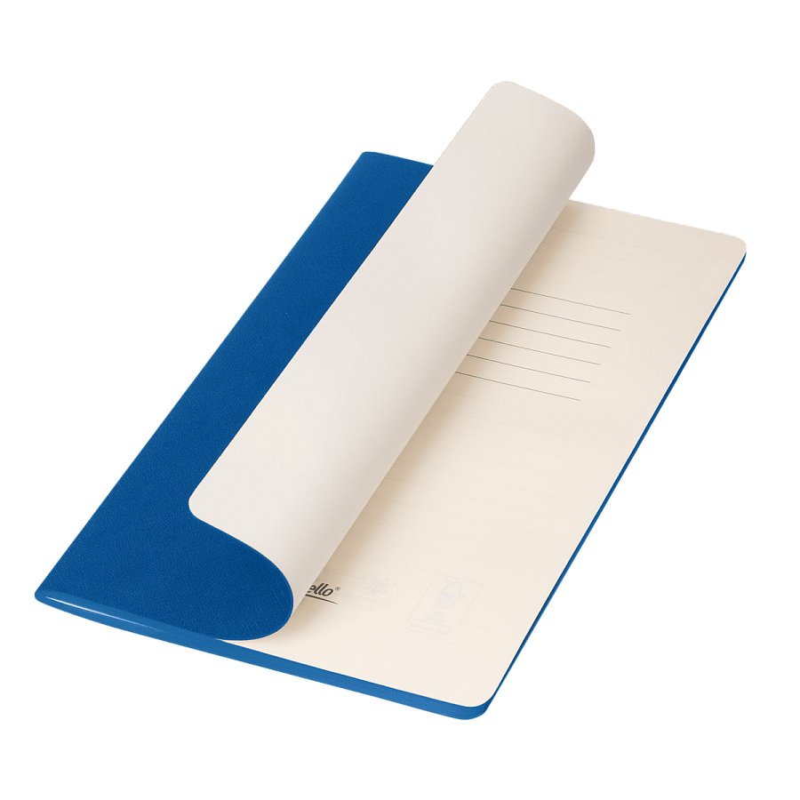 Блокнот Корса слим (Corsa slim), ярко-синий