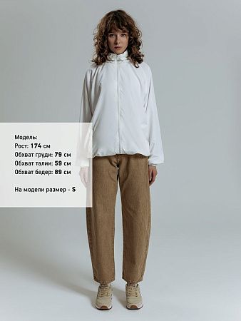 Куртка Kivach City, белая, размер XS