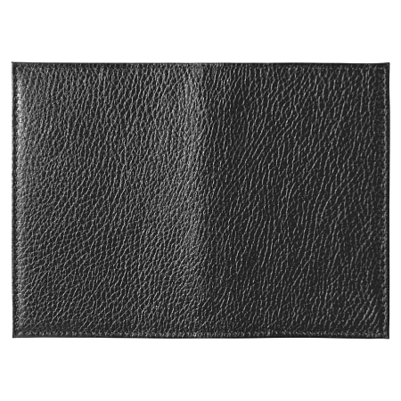 Обложка для автодокументов Leather Sky Flotter из натуральной кожи, черная