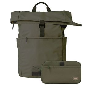 Подарочный набор Бостон (Boston) + дорожная косметичка, зеленый