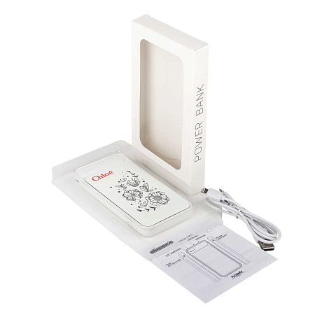 Внешний аккумулятор с подсветкой Starlight Plus PB 10000 mAh, зеленый