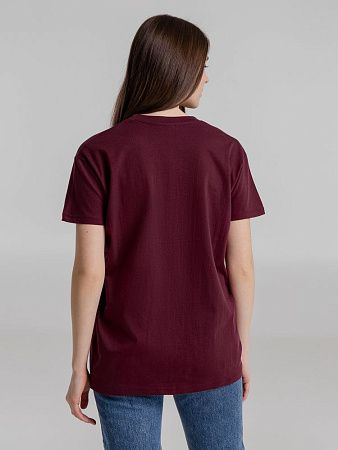 Футболка Imperial 190, бордовая, размер L