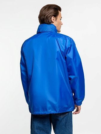 Ветровка унисекс Shift, ярко-синяя, размер L