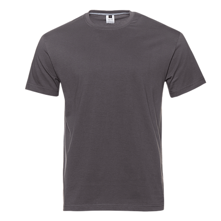 Футболка унисекс без бокового шва STAN хлопок 160, 02, Тёмно-серый,  (100/1)  (48/M)