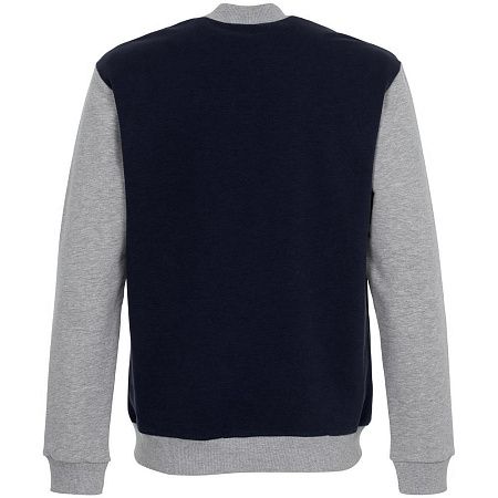 Бомбер College, темно-синий, размер XXL