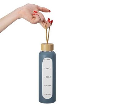 Бутылка из боросиликатного стекла «Hangy», 550 мл