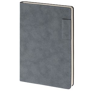 Ежедневник Lable, недатированный, темно-серый
