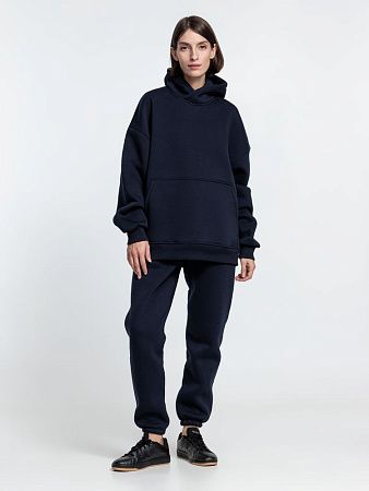 Худи Kulonga Oversize, темно-синее (кобальт), размер XS/S